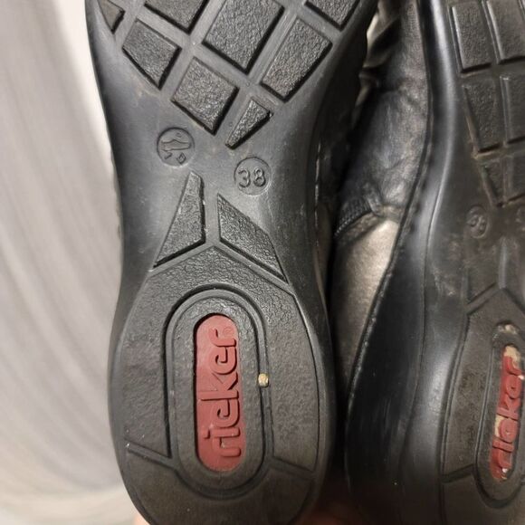 Rieker Antistress Two-Tone Metallic Ankle boots Sz 38 - Picture 7 of 8